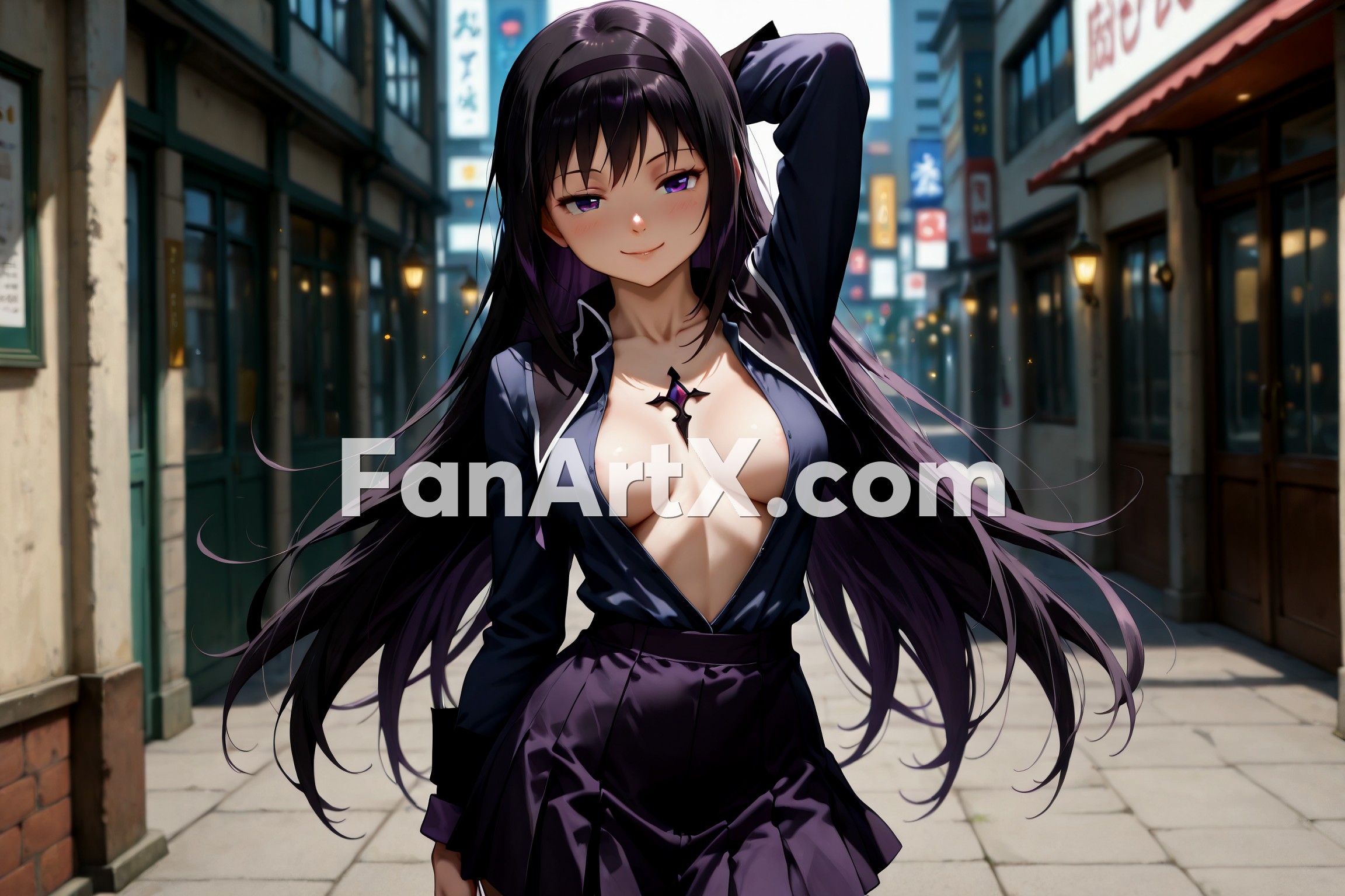 Akemi Homura Puella Magi Madoka Magica Fanart 3845445